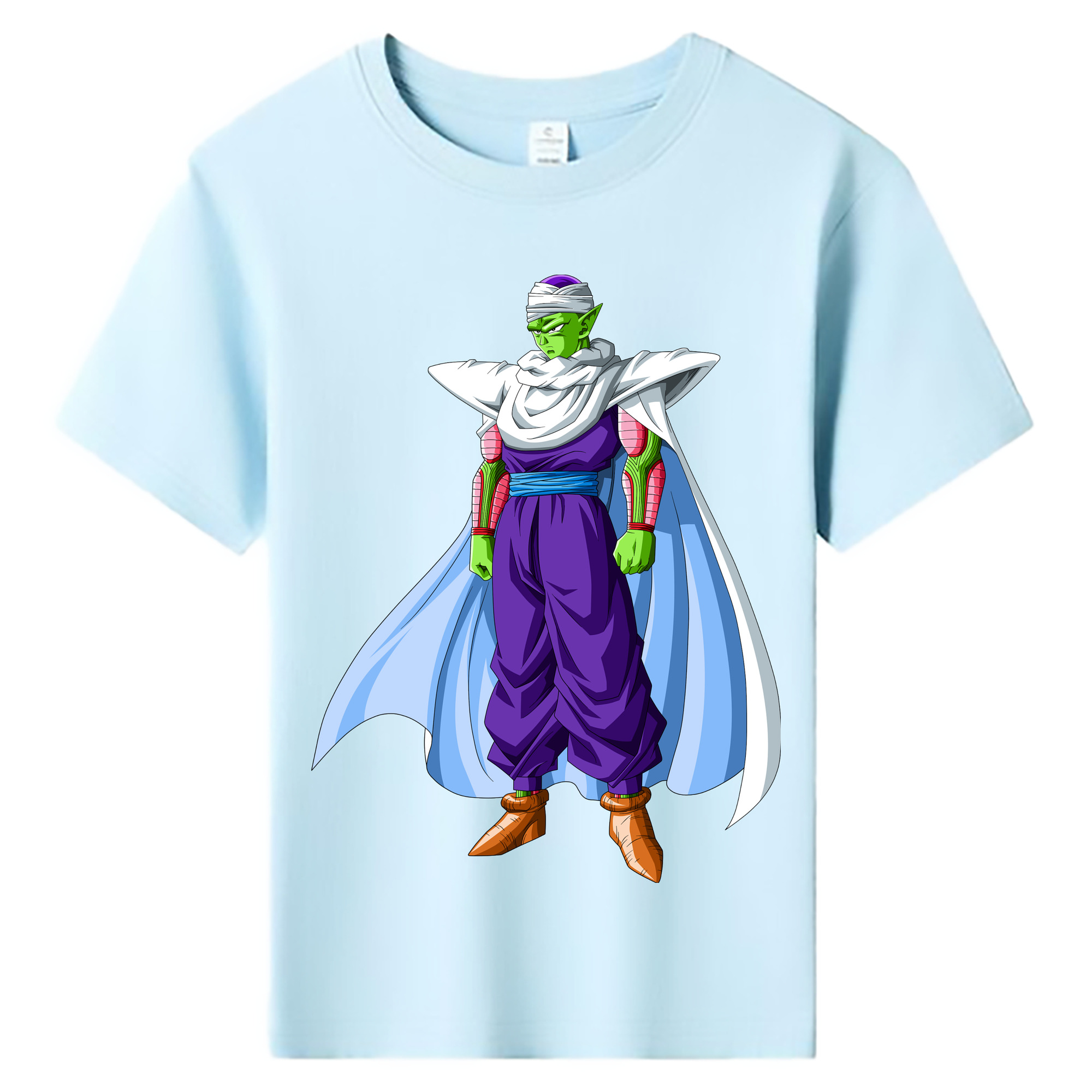 （画像用） ドラゴンボール ピッコロ DRAGON BALL Piccolo 綿100％キッズTシャツ（フロントプリント）